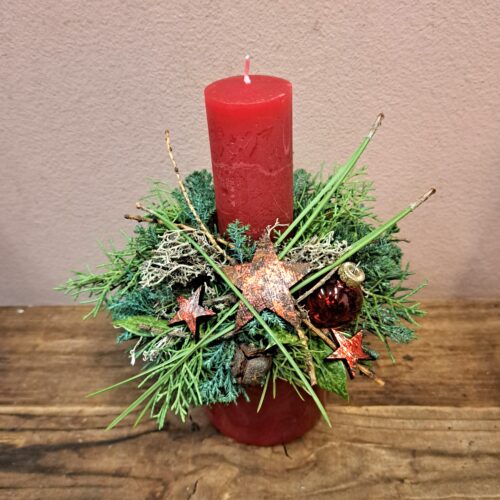 Sara's Kerzengesteck